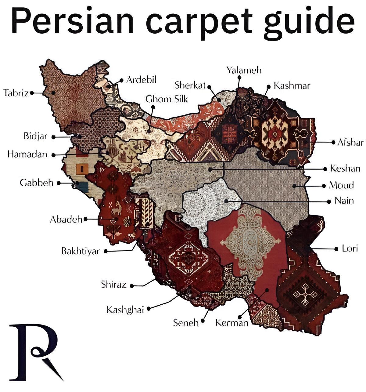 Persian Carpets -Guide to carpet weaving regions
