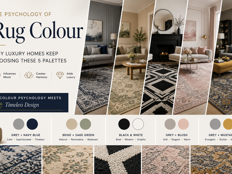 Rug Colour Psychology: 5 Luxury Rug Palettes | Imperial Knots
