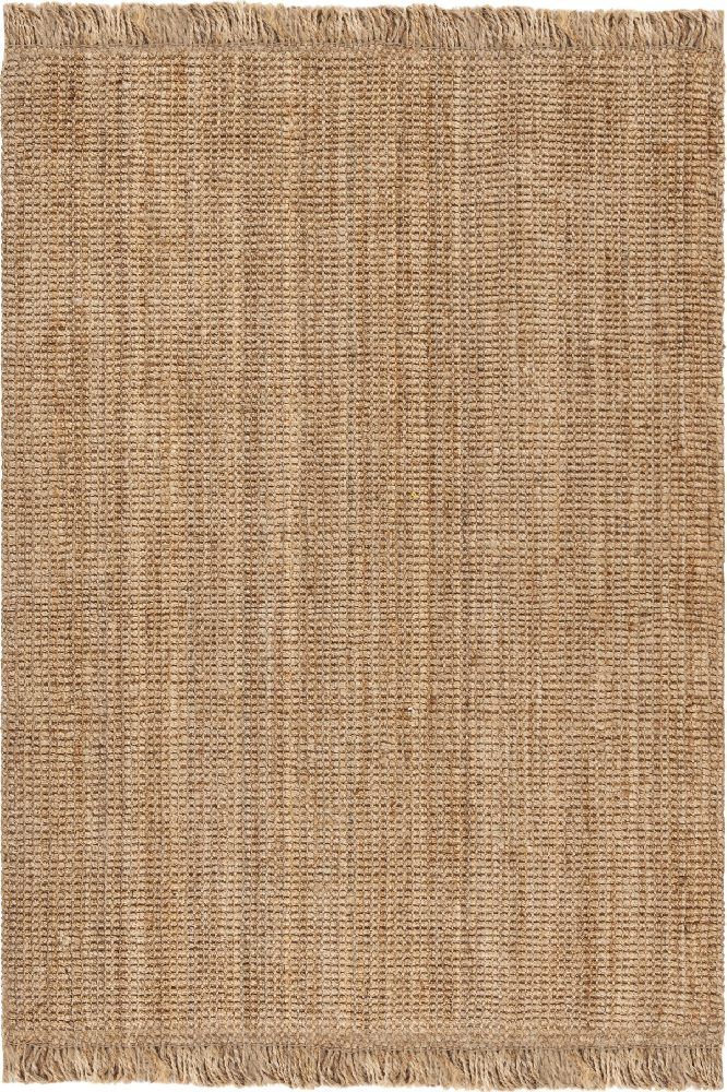 NATURAL SOLID JUTE HAND WOVEN DHURRIE