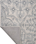 GREY AND IVORY PERSIAN HAND TUFTED CARPET