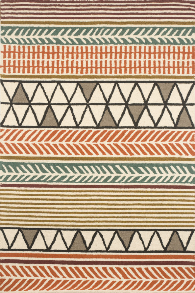 MULTICOLOR TRIBAL HAND TUFTED CARPET