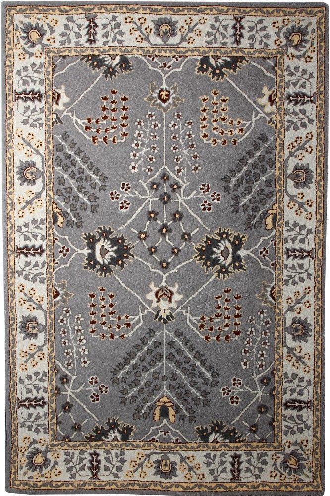 GREY PERSIAN HAND TUFTED CARPET - Imperial Knots