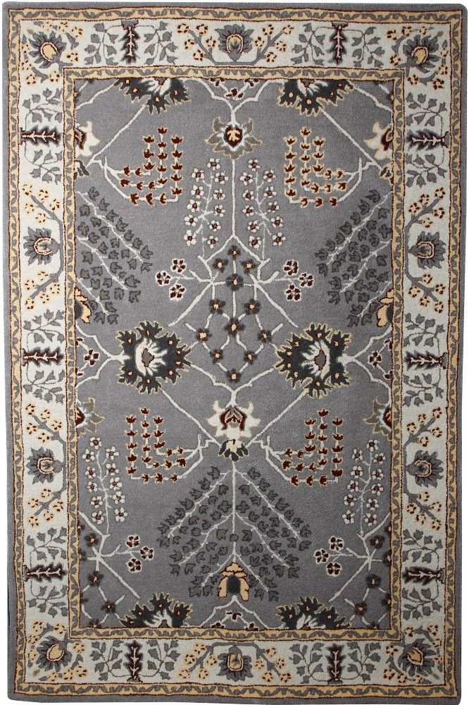 GREY PERSIAN HAND TUFTED CARPET