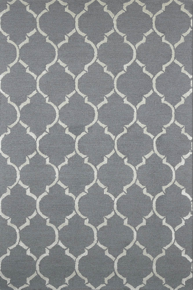 GREY MOROCCAN HAND TUFTED CARPET