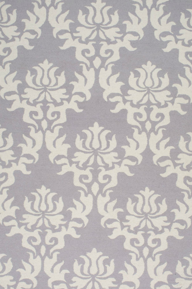 GREY AND IVORY BESPOKE HAND TUFTED CARPET