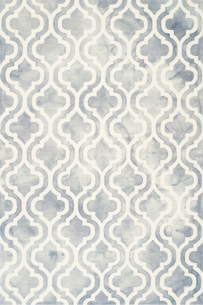 GREY DIP DYED MOROCCAN HAND TUFTED CARPET