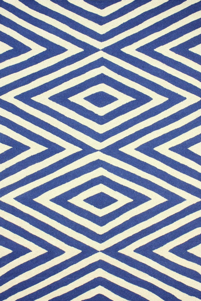 BLUE DIAMOND HAND TUFTED CARPET