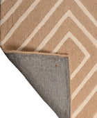 BEIGE BESPOKE HAND TUFTED CARPET - Imperial Knots