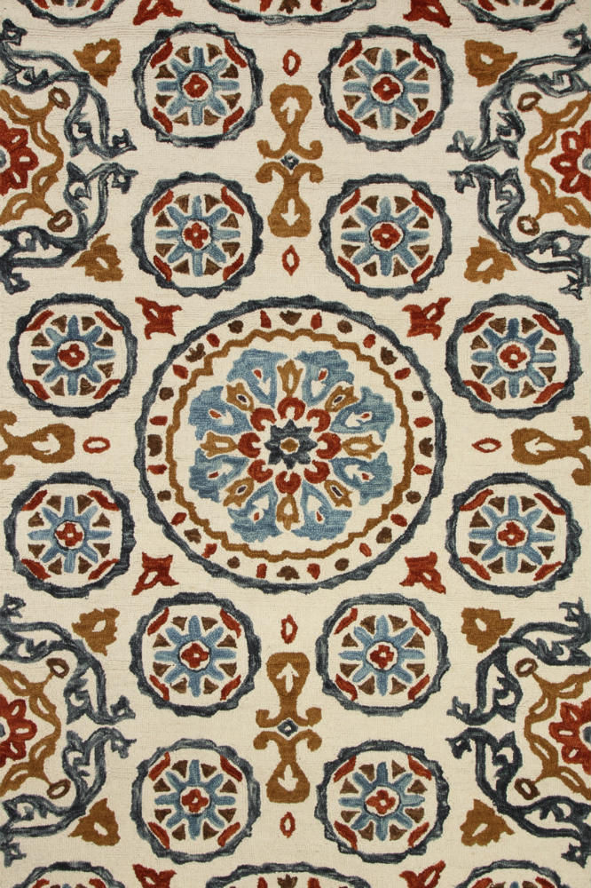 MULTICOLOR SUZANI HAND TUFTED CARPET