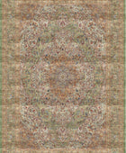 Green Traditional Carpet