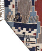 MULTICOLOR AZTEC HAND WOVEN KILIM DHURRIE by Imperial Knots - Image 4