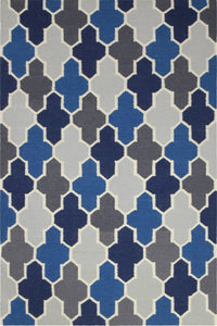 Multicolor moroccan hand woven dhurrie wool hand-woven rug for bedroom