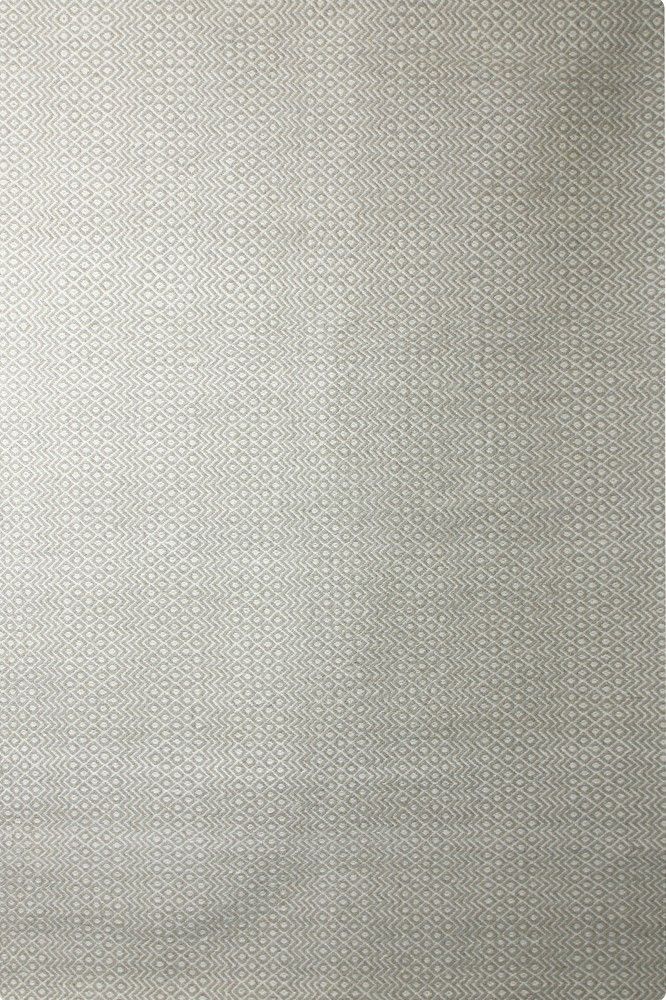 GREY DIAMOND GEOMETRIC HAND WOVEN DHURRIE