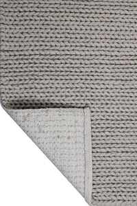 GREY LOOP HAND KNOTTED CARPET by Imperial Knots - Image 4