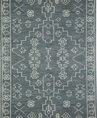 GREY TRADITIONAL HAND KNOTTED CARPET