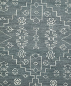GREY TRADITIONAL HAND KNOTTED CARPET