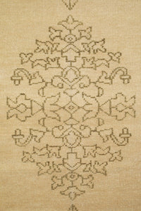 BEIGE TRADITIONAL HAND KNOTTED CARPET by Imperial Knots - Image 3