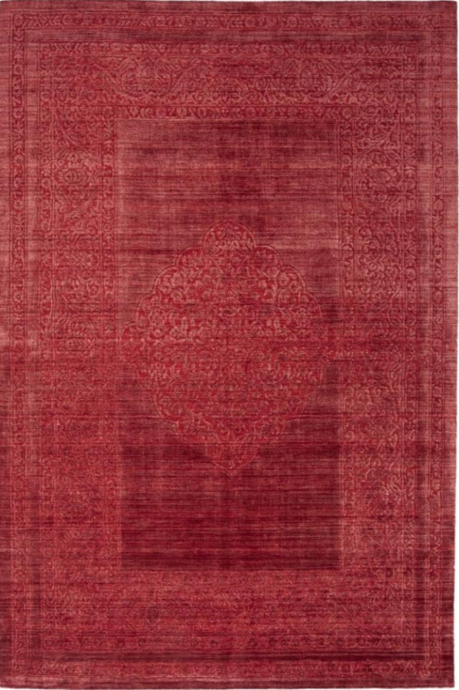 RED PERSIAN  HAND KNOTTED CARPET