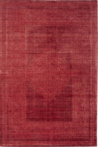 RED PERSIAN  HAND KNOTTED CARPET