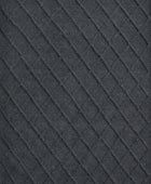 BLACK GEOMETRIC HAND WOVEN DHURRIE by Imperial Knots - Image 1