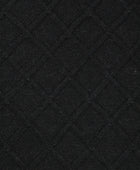 BLACK GEOMETRIC HAND WOVEN DHURRIE by Imperial Knots - Image 3