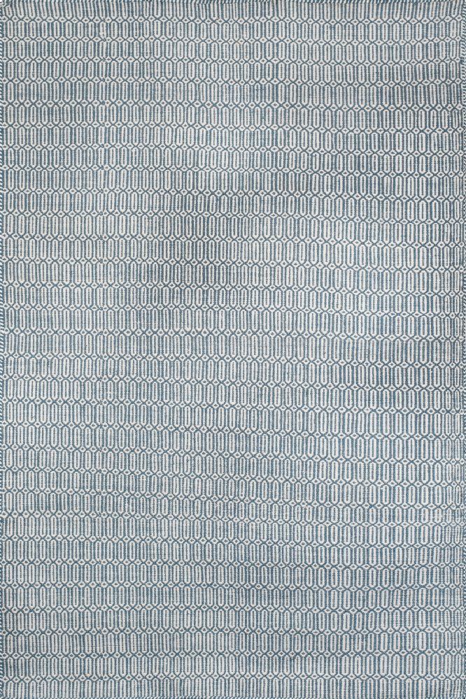 DARK GREEN GEOMETRIC HAND WOVEN DHURRIE