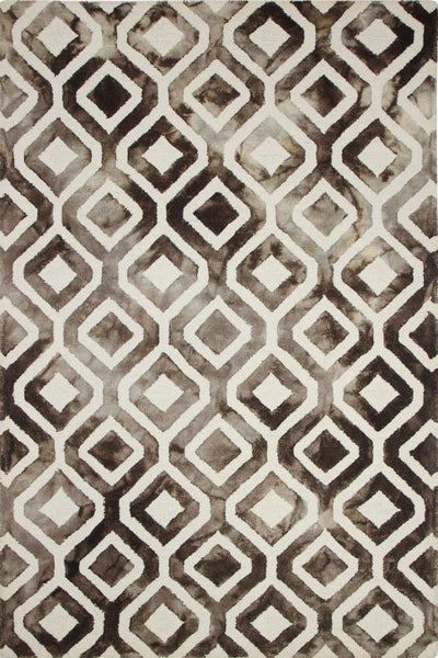 BROWN DIP DYED HAND TUFTED CARPET