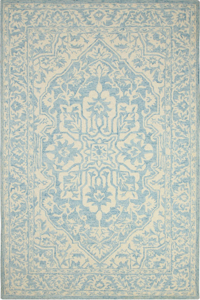 BLUE PERSIAN HAND TUFTED CARPET