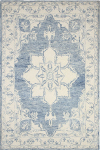 BLUE PERSIAN HAND TUFTED CARPET by Imperial Knots - Image 1