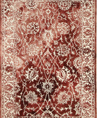 MAROON DIP DYED PERSIAN HAND TUFTED CARPET