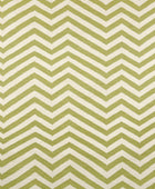 GREEN CHEVRON HAND WOVEN DHURRIE by Imperial Knots - Image 1
