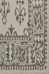 GREY PERSIAN TRADITIONAL HAND TUFTED CARPET by Imperial Knots - Image 2