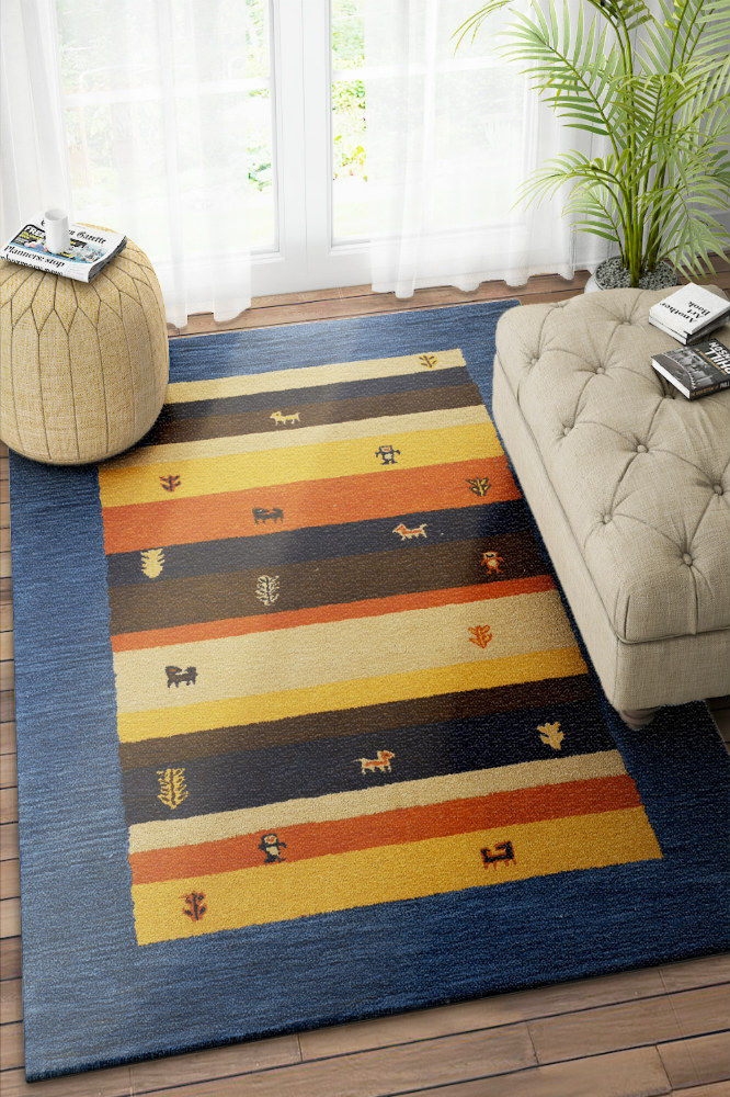 MULTICOLOR GABEH HAND TUFTED CARPET - Imperial Knots