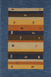 MULTICOLOR GABEH HAND TUFTED CARPET by Imperial Knots - Image 1