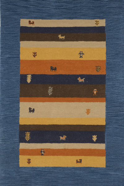 MULTICOLOR GABEH HAND TUFTED CARPET