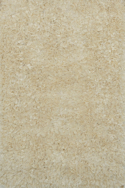 IVORY SHAGGY HAND MADE CARPET