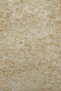 IVORY SHAGGY HAND MADE CARPET by Imperial Knots - Image 3