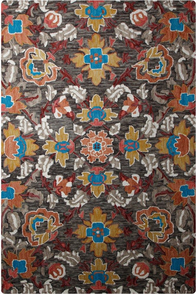 CAMEL MULTICOLOR SUZANI HAND TUFTED CARPET