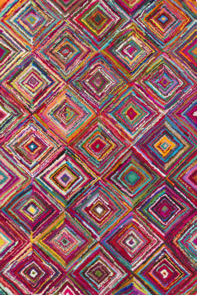 MULTICOLOR CHINDI HAND TUFTED CARPET