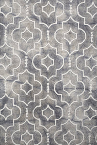 GREY DIP DYED MOROCCAN HAND TUFTED CARPET by Imperial Knots - Image 3