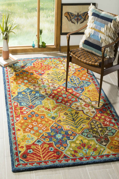 MULTICOLOR BESPOKE HAND TUFTED CARPET