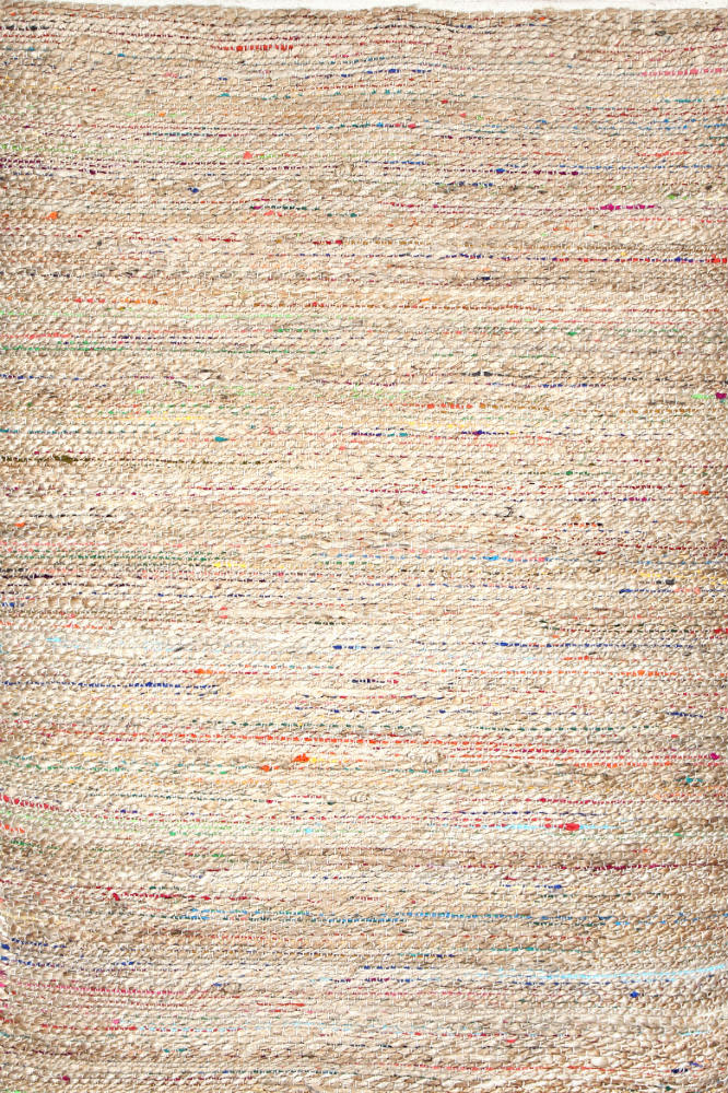 MULTICOLOR CHINDI JUTE HAND WOVEN DHURRIE