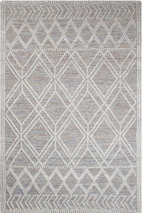 Multicolor ivory kilim hand woven dhurrie wool hand-woven rug for living room