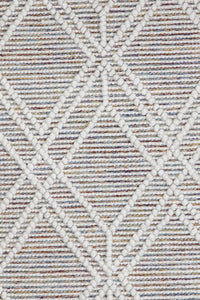 MULTICOLOR IVORY KILIM HAND WOVEN DHURRIE by Imperial Knots - Image 3