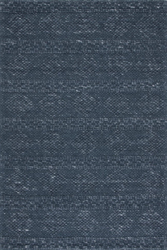 BLACK KILIM HAND WOVEN DHURRIE