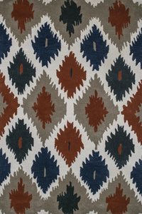MULTICOLOR BESPOKE HAND TUFTED CARPET by Imperial Knots - Image 1