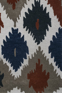 MULTICOLOR BESPOKE HAND TUFTED CARPET by Imperial Knots - Image 3