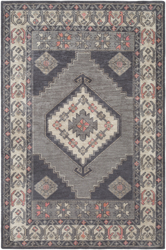 GREY PERSIAN HAND TUFTED CARPET