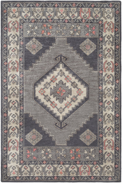 GREY PERSIAN HAND TUFTED CARPET