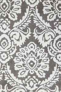 GREY AND IVORY BESPOKE HAND TUFTED CARPET by Imperial Knots - Image 3
